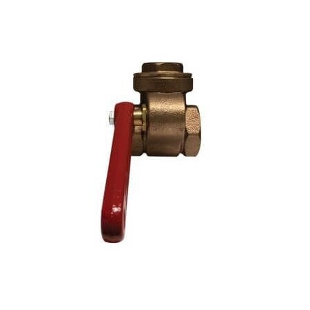 Midland Industries Gate Valve, QuickOpening, 1 Nominal, NPT End Style, Handle Actuator, 583 mm Inlet to Outlet Lengt 941135
